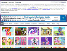 Tablet Screenshot of jeux2chevaux.net